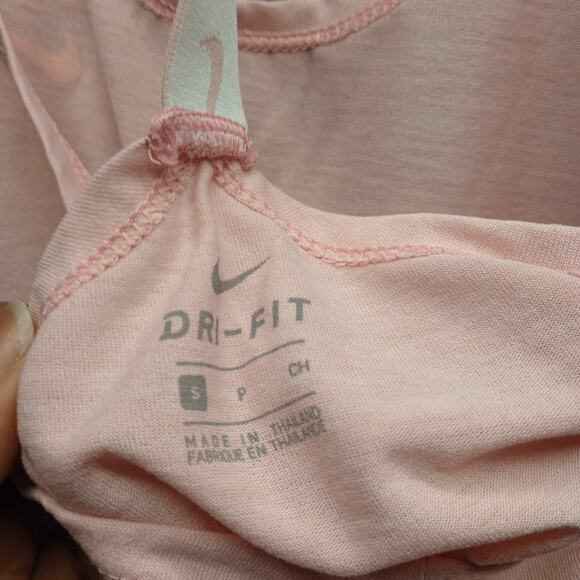 Nike Dri Fit Elastika Women's Tank Top Pink - Picture 5 of 8